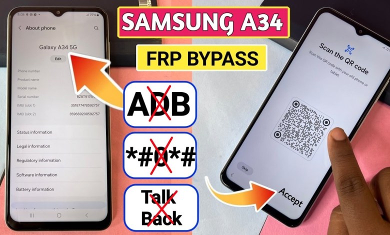 Upcoming Samsung A34 5G: Find out how to bypass FRP without a PC in 2024! Upcoming Samsung A34 5G: Find out how to bypass FRP without a PC in 2024!