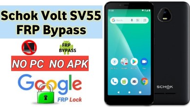 Schok Volt SV55 FRP Bypass Google Account NO PC Schok Volt SV55 FRP Bypass Google Account NO PC