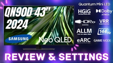 Samsung QN90D NEO QLED 43″ TV Review – Mini LED Samsung QN90D NEO QLED 43″ TV Review – Mini LED