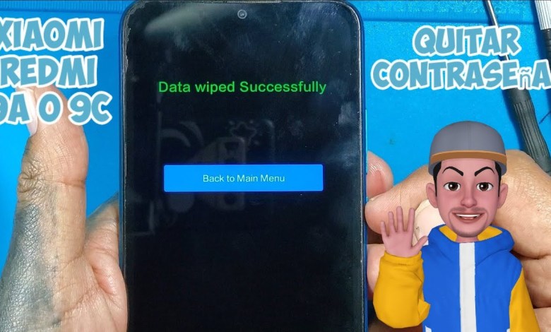 Xiaomi Redmi 9a and 9c How to Remove Password or Xiaomi Redmi 9a and 9c How to Remove Password or