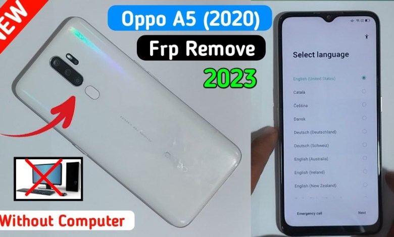 OPPO A5 2020 Frp Bypass 2023 | OPPO Cph1933 Google OPPO A5 2020 Frp Bypass 2023 | OPPO Cph1933 Google