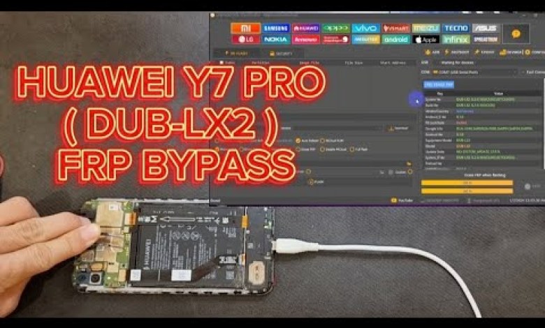 HUAWEI Y7 PRO ( DUB-LX2 ) FRP BYPASS Unlocktool HUAWEI Y7 PRO ( DUB-LX2 ) FRP BYPASS Unlocktool