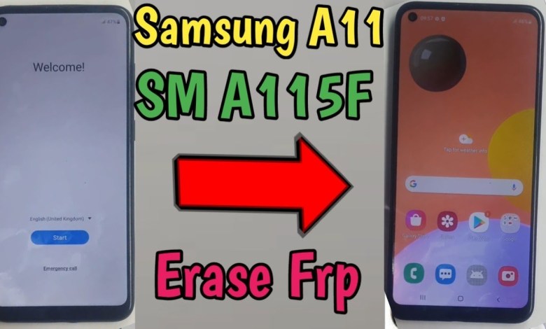 Samsung A11 SM A115F Erase Frp Via Testpoint By One Samsung A11 SM A115F Erase Frp Via Testpoint By One