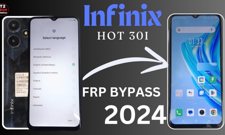 infinix hot 30i frp bypass Android version12,13 infinix infinix hot 30i frp bypass Android version12,13 infinix