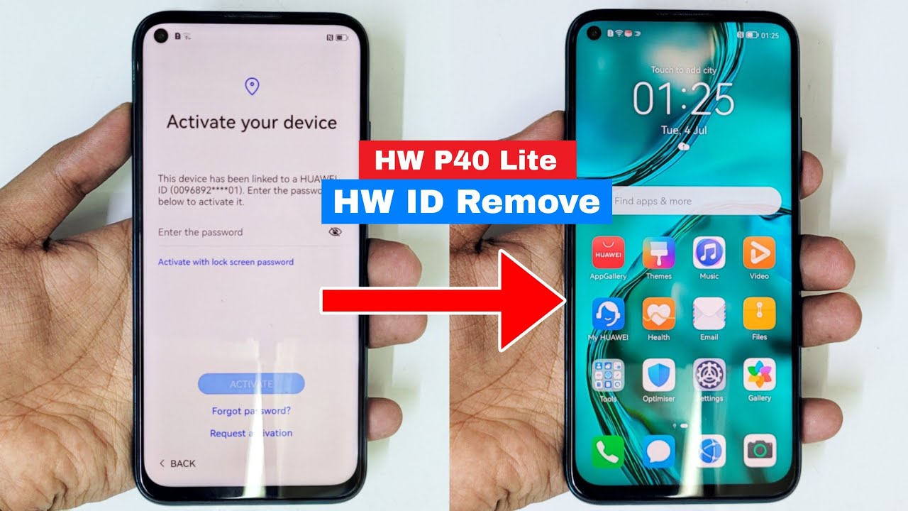 Huawei P40 Lite (JNY-LX1) Huawei ID Remove/Huawei ID Huawei P40 Lite (JNY-LX1) Huawei ID Remove/Huawei ID