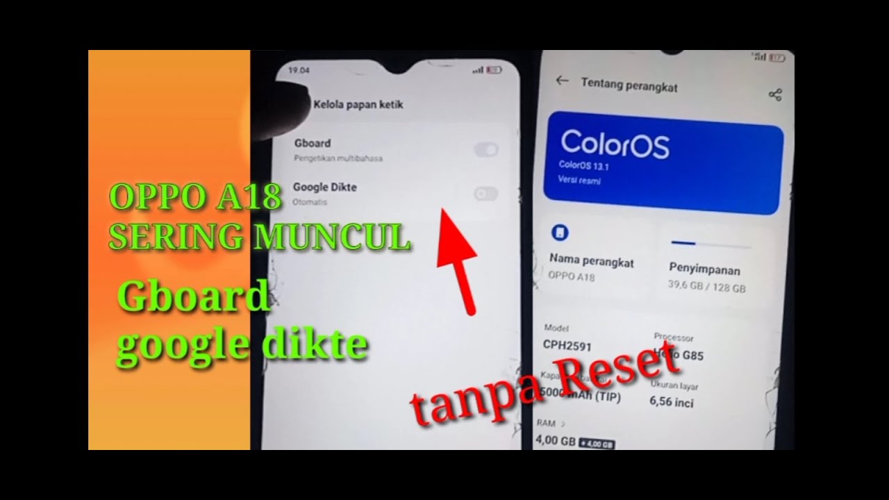 Manage keyboard always appears on OPPO cellphone without resetting Manage keyboard always appears on OPPO cellphone without resetting