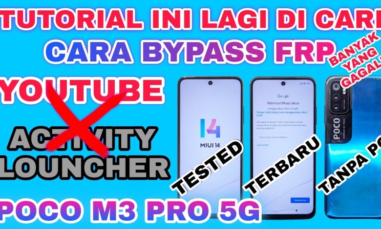 BYPASS FRP AKUN GOOGLE POCO M3 PRO 5G TERBARU TANPA PC BYPASS FRP AKUN GOOGLE POCO M3 PRO 5G TERBARU TANPA PC