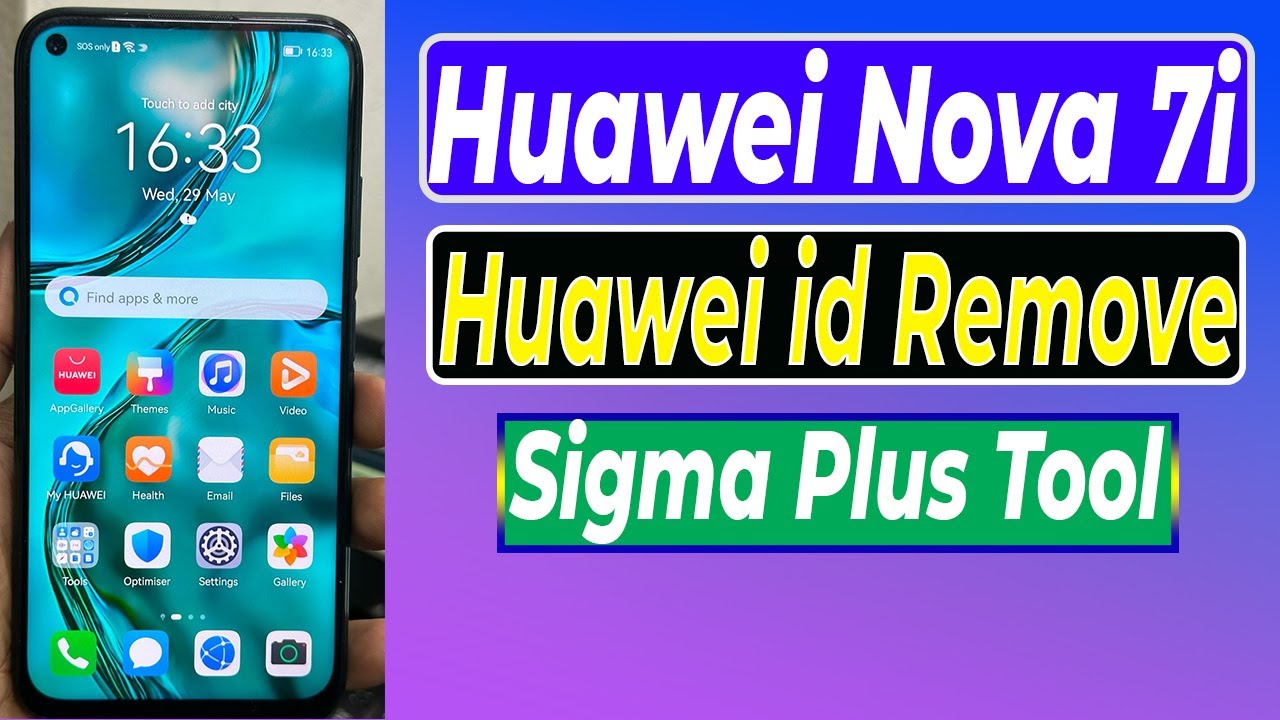 Huawei Nova 7i (JNY-LX2) Huawei id Remove By Sigma Plus Huawei Nova 7i (JNY-LX2) Huawei id Remove By Sigma Plus