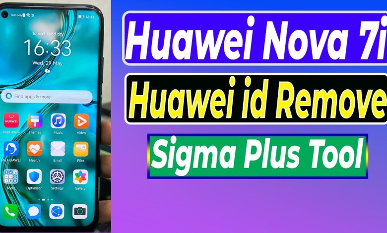 Huawei Nova 7i (JNY-LX2) Huawei id Remove By Sigma Plus Huawei Nova 7i (JNY-LX2) Huawei id Remove By Sigma Plus