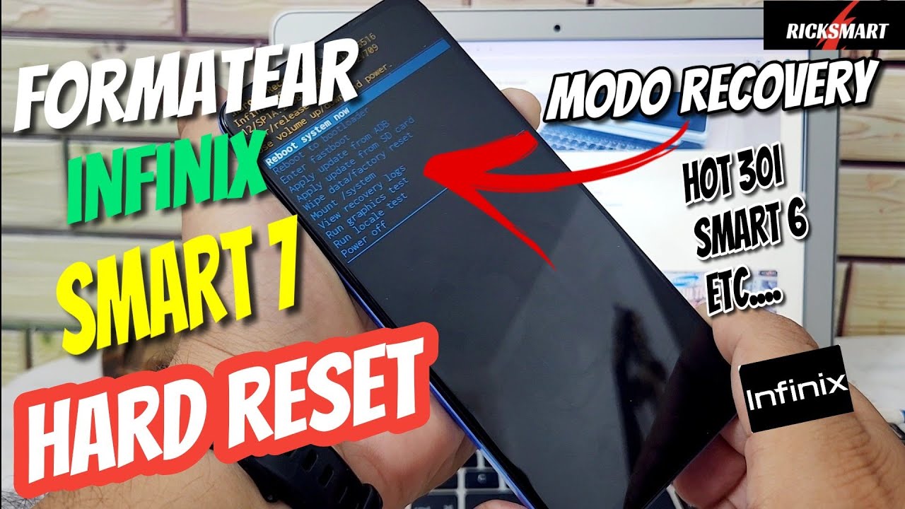 Format *hard reset* INFINIX SMART 7 and more Mode Format *hard reset* INFINIX SMART 7 and more Mode