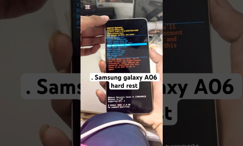 Unlocking Secrets: Samsung Galaxy A06 Hard Reset and FRP Bypass Without a PC! Unlocking Secrets: Samsung Galaxy A06 Hard Reset and FRP Bypass Without a PC!