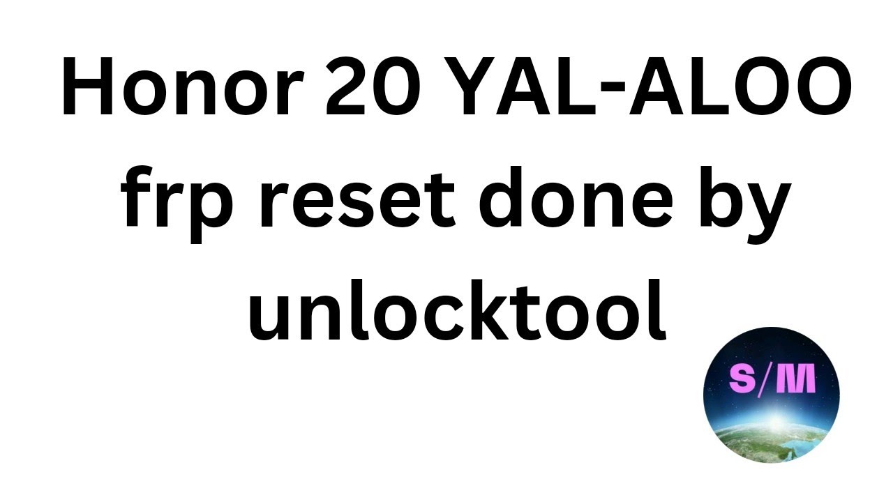Honor 20 YAL AL00 frp reset done by unlocktool Honor 20 YAL AL00 frp reset done by unlocktool
