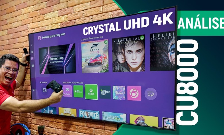 SAMSUNG CU8000: Input 4K SMART TV with GAMES SAMSUNG CU8000: Input 4K SMART TV with GAMES