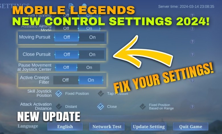 MLBB NEW CONTROL SETTINGS 2024! MOBILE LEGENDS SETTINGS MLBB NEW CONTROL SETTINGS 2024! MOBILE LEGENDS SETTINGS
