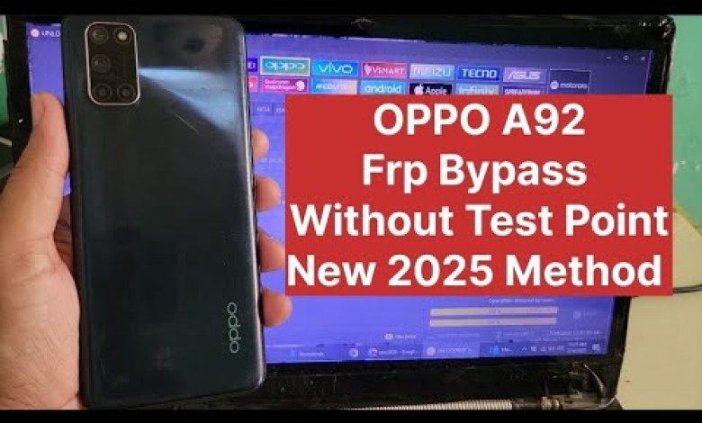 Unlock the Secrets: Bypass FRP on Oppo A92 Without EDL or Unlock Tools! Unlock the Secrets: Bypass FRP on Oppo A92 Without EDL or Unlock Tools!