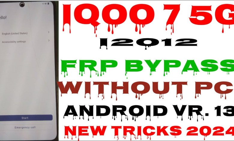 IQOO 7 { i 2012 } 5G FRP BYPASS WITHUT COMPUTER ANDROID IQOO 7 { i 2012 } 5G FRP BYPASS WITHUT COMPUTER ANDROID