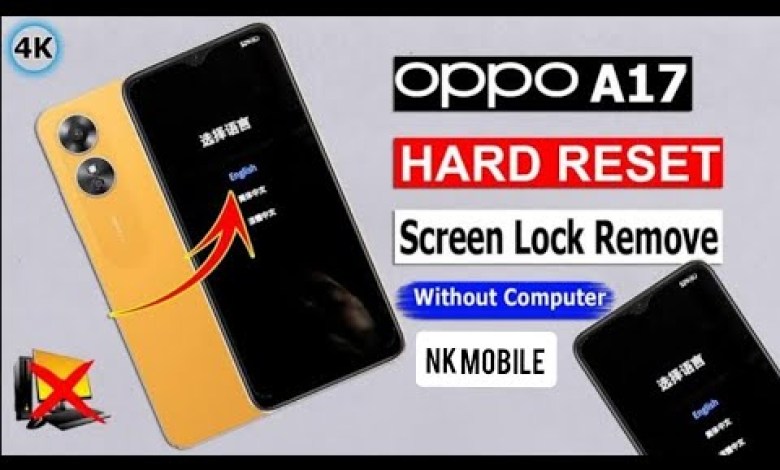 Oppo A17 Screen Password Remove || Pattern Remove || Oppo A17 Screen Password Remove || Pattern Remove ||