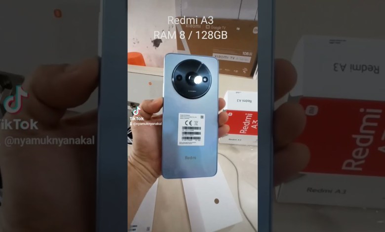 Hape terbaru Red.mi A3 Hape terbaru Red.mi A3