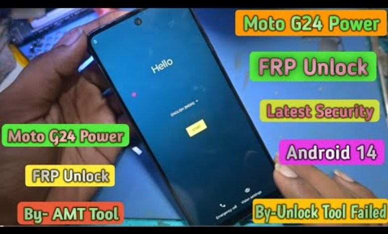 Moto G24 Power FRP Reset Unlock Tool Failed AMT Tool Moto G24 Power FRP Reset Unlock Tool Failed AMT Tool