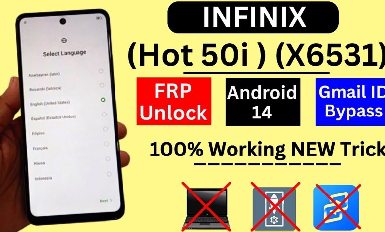 Unlock the Mystery: How to Bypass FRP on Infinix Hot 50i Running Android 14 Unlock the Mystery: How to Bypass FRP on Infinix Hot 50i Running Android 14