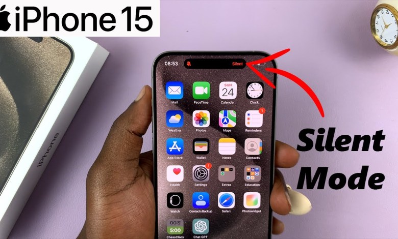 How To Turn Silent Mode ON / OFF On iPhone 15 & iPhone How To Turn Silent Mode ON / OFF On iPhone 15 & iPhone