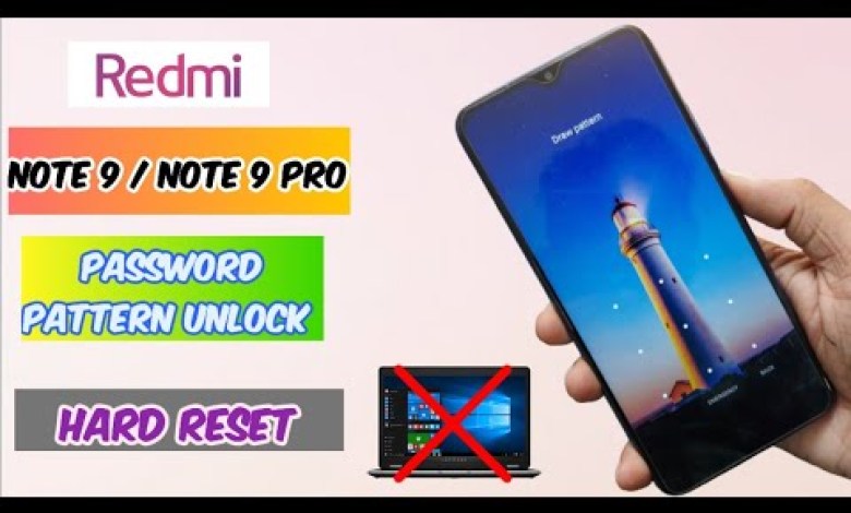 Redmi Note 9 Password Pattern Unlock without PC | All Redmi Note 9 Password Pattern Unlock without PC | All