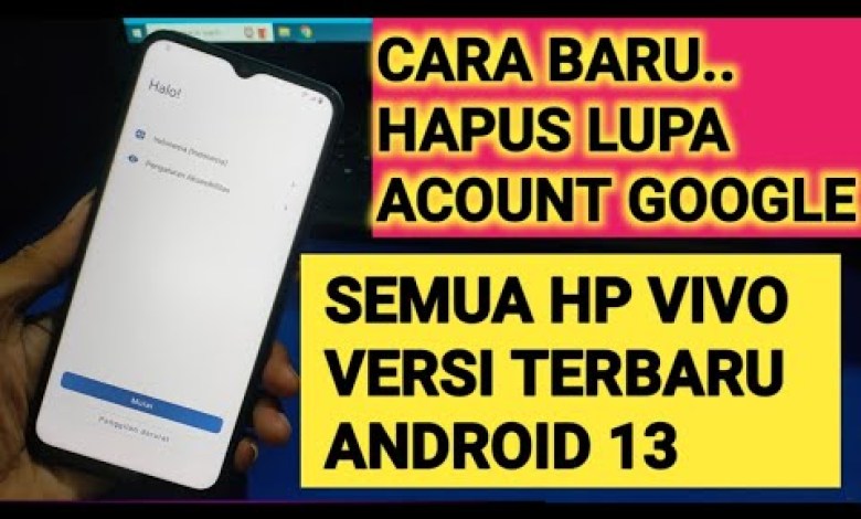 Latest way to bypass FRP Google account Vivo Y17s and Y22 Latest way to bypass FRP Google account Vivo Y17s and Y22