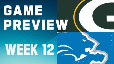 Green Bay Packers vs. Detroit Lions | 2023 Week 12 Game Green Bay Packers vs. Detroit Lions | 2023 Week 12 Game