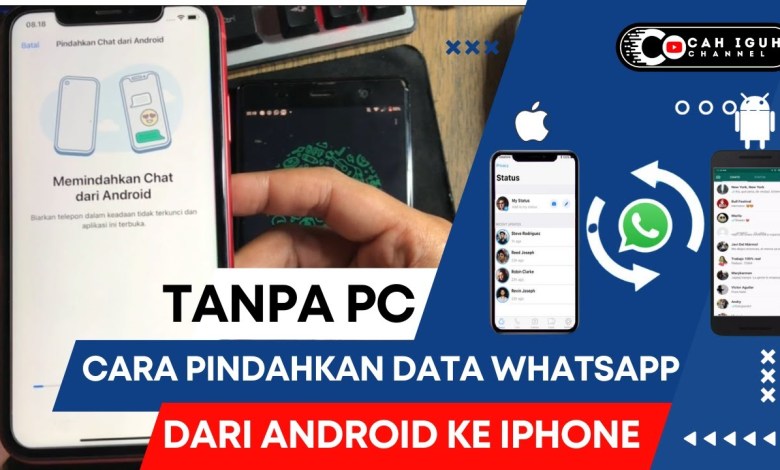 HOW TO MOVE ANDROID WHATSAPP DATA TO IPHONE WITHOUT A PC HOW TO MOVE ANDROID WHATSAPP DATA TO IPHONE WITHOUT A PC