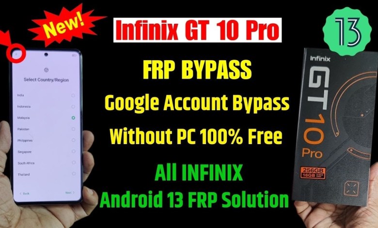 Infinix Gt 10 Pro Frp Bypass | All Infinix Devices Infinix Gt 10 Pro Frp Bypass | All Infinix Devices