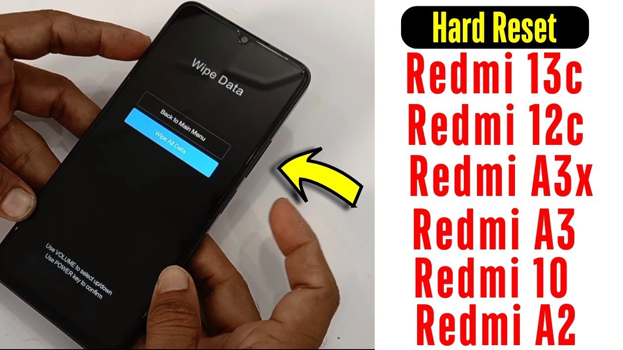 Redmi Xiaomi Hard Reset | All Redmi Phone (Factory Redmi Xiaomi Hard Reset | All Redmi Phone (Factory