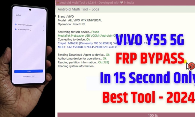 VIVO Y56 5g Frp bypass 2024 – Android 14 | Vivo V2311 VIVO Y56 5g Frp bypass 2024 – Android 14 | Vivo V2311