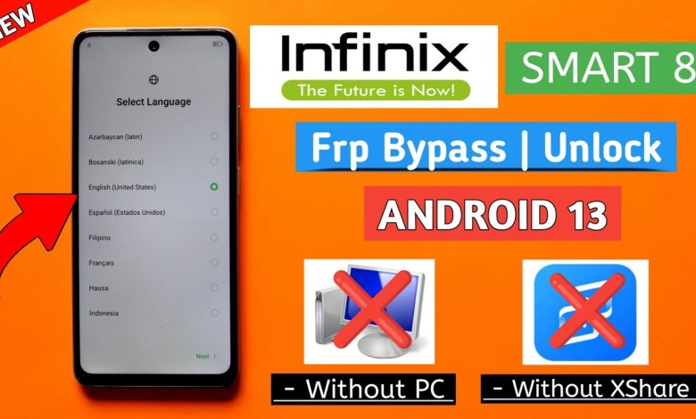 Infinix Smart 8 Frp Bypass Android 13 | Without PC || Infinix Smart 8 Frp Bypass Android 13 | Without PC ||