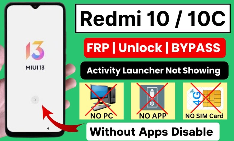 Redmi 10 / 10C Frp Bypass MIUI 13 Without PC | All Redmi 10 / 10C Frp Bypass MIUI 13 Without PC | All