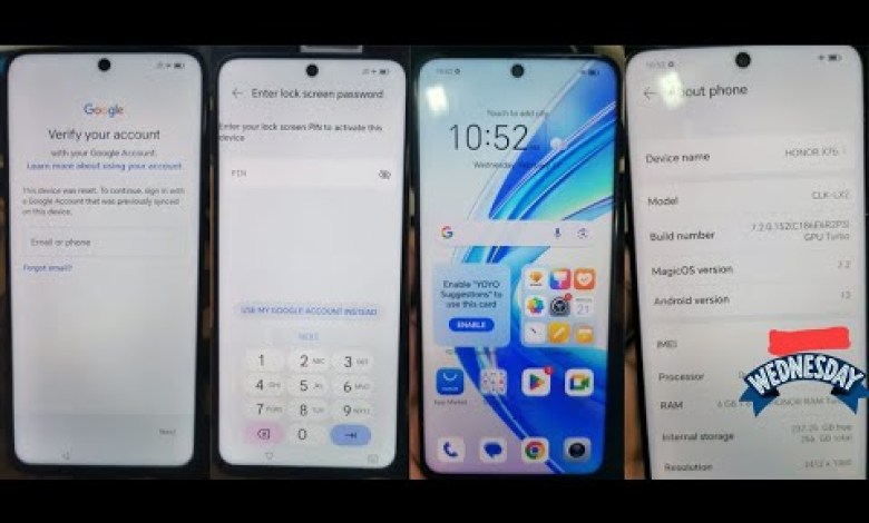 HONOR X7B CLK LX2 FRP REMOVE DONE REMOTELY HONOR X7B CLK LX2 FRP REMOVE DONE REMOTELY