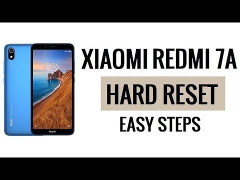 Xiaomi Redmi 7A Hard Reset Factory Reset without PC Xiaomi Redmi 7A Hard Reset Factory Reset without PC