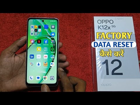 How To Fectory Data Reset Oppo K12x 5G | Oppo K12x 5G How To Fectory Data Reset Oppo K12x 5G | Oppo K12x 5G