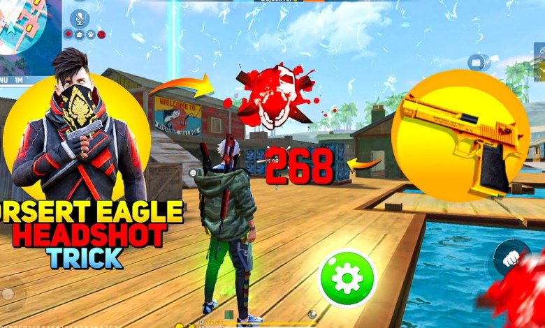 Desert Eagle One Tap Headshot Trick || Free Fire Desert Eagle One Tap Headshot Trick || Free Fire
