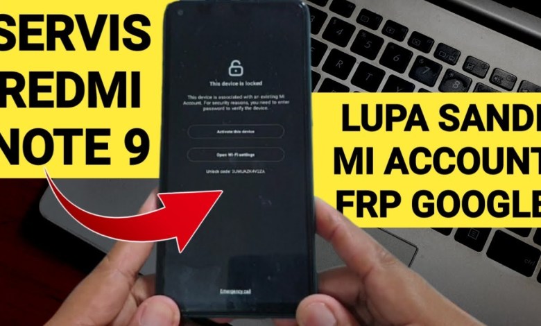 Redmi Note 9 Mediatek Service From Forgotten Pattern, Unlock Redmi Note 9 Mediatek Service From Forgotten Pattern, Unlock
