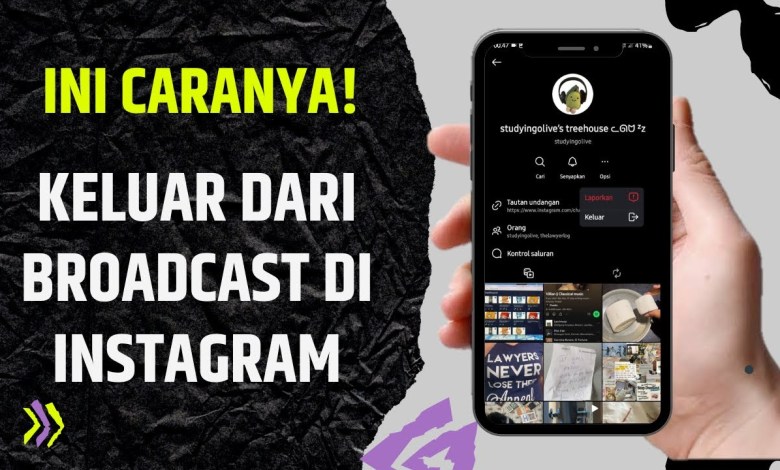 How to Exit Broadcast on Instagram How to Exit Broadcast on Instagram