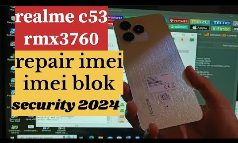 REALME C53 RMX3760 Repair imei permanent block New REALME C53 RMX3760 Repair imei permanent block New
