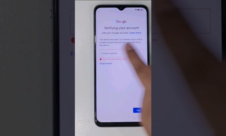 Realme 9i 5G FRP/Google Account Unlock/Bypass Android Realme 9i 5G FRP/Google Account Unlock/Bypass Android