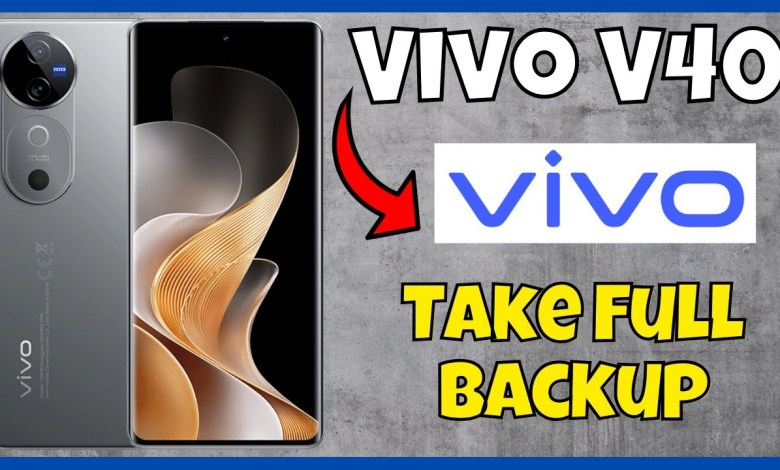 Vivo V40 Backup & Reset Settings || Backup & Restore Vivo V40 Backup & Reset Settings || Backup & Restore