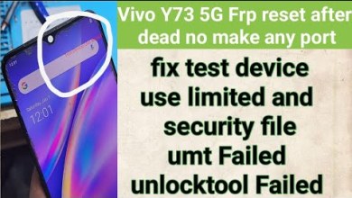 Vivo Y73 5G Frp reset after dead no make any port fix Vivo Y73 5G Frp reset after dead no make any port fix
