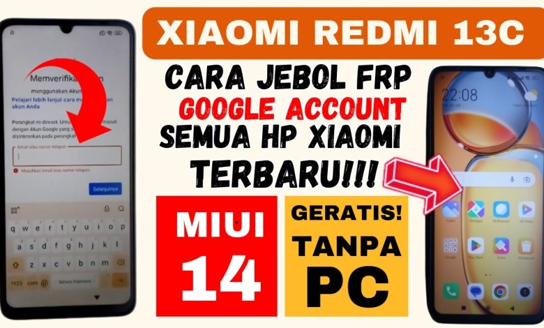 CARA BYPASS FRP GOOGLE ACCOUNT ALL XIAOMI MIUI 14 CARA BYPASS FRP GOOGLE ACCOUNT ALL XIAOMI MIUI 14