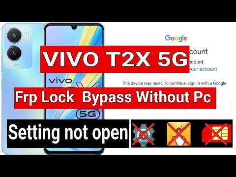 Unlock the Mystery: VIVO T2X 5G FRP Bypass (Encountering Settings Not Open Problem) Unlock the Mystery: VIVO T2X 5G FRP Bypass (Encountering Settings Not Open Problem)