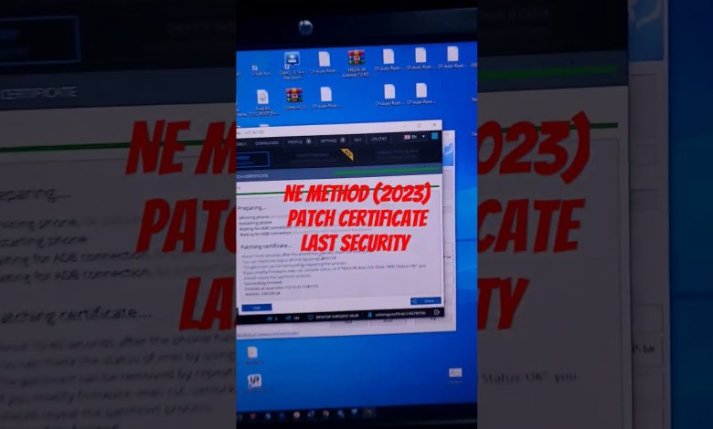 patch certificate last security (2023) with chimeraTool patch certificate last security (2023) with chimeraTool