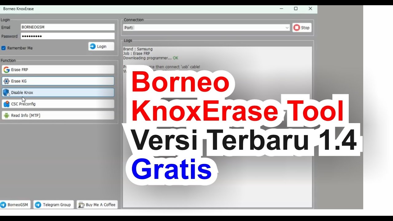 Borneo KnoxErase Tool Latest Version 1 4 Free Borneo KnoxErase Tool Latest Version 1 4 Free
