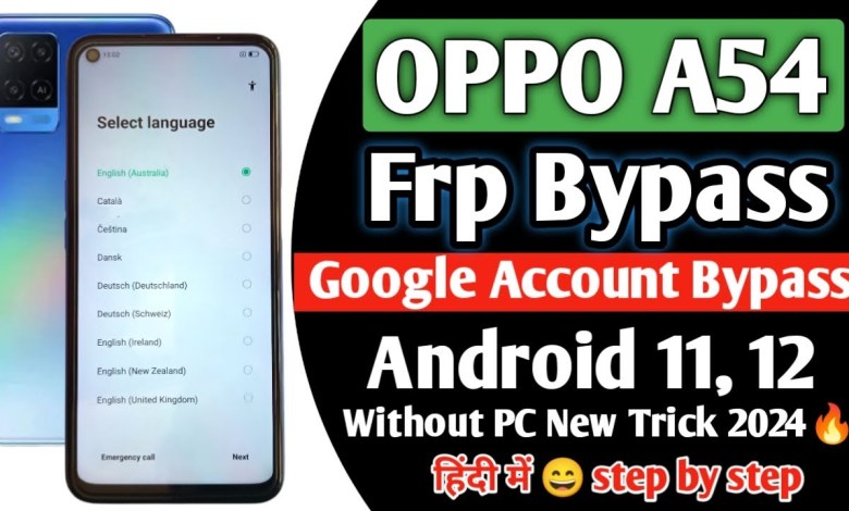 Oppo A54 Frp Bypass | Oppo A54 Google Account Bypass | Oppo A54 Frp Bypass | Oppo A54 Google Account Bypass |
