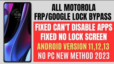 ALL MOTOROLA FRP BYPASS 2023/ FIXED CAN’T DISABLE APPS ALL MOTOROLA FRP BYPASS 2023/ FIXED CAN’T DISABLE APPS
